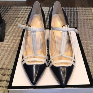 Nine West Navy Heels